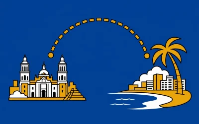 How Far Is Mexico City from Cancun